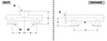 Vooner VaneGard® Liquid Ring Vacuum Pumps Inlet and Discharge Manifold Drawings